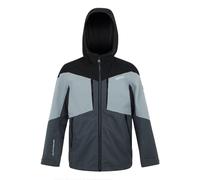 Regatta Kids Unisex Childrens/Kids Highton VI Waterproof Jacket (Seal Grey/Cloudy Grey/Black) - Dark Grey - Size 7-8Y