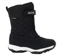 Regatta Kids Unisex Childrens/Kids Leather Snow Boots (Black) - Size UK 1 Infant