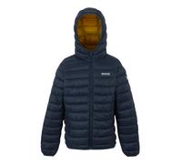Regatta Kids Unisex Childrens/Kids Marizion Hooded Padded Jacket (Navy/Gold) - Size 11-12Y