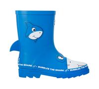 Regatta Kids Unisex Childrens/Kids Mudplay II Bubbles The Shark Wellington Boots (Blue) material_Synthetic - Size UK 13 Kids