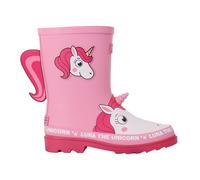 Regatta Kids Unisex Childrens/Kids Mudplay II Luna The Unicorn Wellington Boots (Pink) - Size UK 1 Infant
