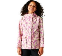 Regatta Kids Unisex Childrens/Kids Orla Kiely Swing Jasmine Flower Waterproof Jacket (Lilac Cream) - Pink & White - Size 11-12Y