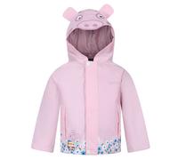 Regatta Kids Unisex Childrens/Kids Peppa Pig Hooded Waterproof Jacket (Pink Mist) - Size 6-12M