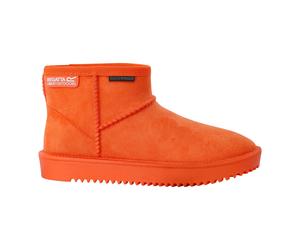 Regatta Kids Unisex Childrens/Kids Risely Faux Fur Lined Waterproof Snow Boots (Orange) - Size UK 8 Infant