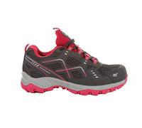 Regatta Kids Unisex Childrens/Kids Vendeavour Walking Shoes (Granite/Pink Potion) - Dark Grey - Size UK 2.5 Infant