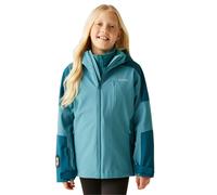 Regatta Kids Unisex Girls Trekktain 3 in 1 Jacket (Moroccan Blue/Storm Blue) - Medium Blue - Size 8-9Y