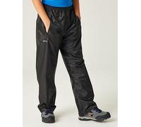 Regatta Childrens Kids Stormbreak Waterproof Overtrousers, Taped Seams & Lightwiegth - Perfect for Outdoors, Walking, Hiking & Camping Black