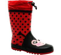 Regatta Kids Unisex Mudplay Animal Outdoor Walking Wellington Boots Rain Wellies - Leopard