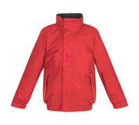 (11-12, Classic Red/Navy) Regatta Kids Unisex Thermoguard Fleece Lined Dover Jacket (Windproof & Waterproof)