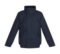 Regatta Childrens Unisex Kids Thermoguard Fleece Lined Dover Jacket (Windproof & Waterproof) (Navy/Navy) - Size 17-18Y