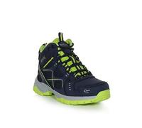 Regatta Kids Vendeavour Waterproof Walking Boots (Navy / Lime Punch) Navy / Lime Punch