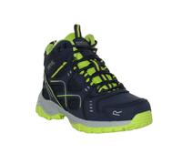 Regatta Kids Vendeavour Walking Boots - Navy/Lime Punch - Navy/Lime Punch - 12 UK Child - 58% Polyurathane/42% Polyester