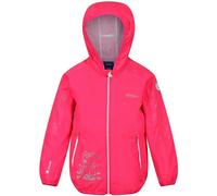 Regatta Kids Waterproof Jacket - Bright Blush - 6-12 Months - Bright Blush - 100% Polyester