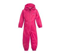 Regatta Kids Waterproof Puddle Suit - Jem Pink - 12-18 Months - Jem Pink - 100% Polyamide