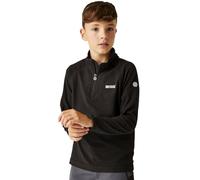 Regatta Girls Loco 1/2 Zip Fleece Black 5/6Y