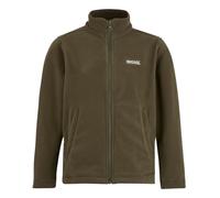 Regatta King II Unisex Warm Hiking Fleece Jacket, Dark Olive, 14 Years