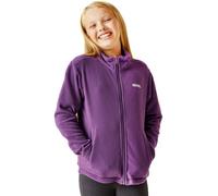 Regatta King Kids Full Zip Fleece Lightweight Jacket with 2 Pockets & Anti-Pill - Perfect for Walking, Hiking & Outdoors Purple