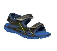 Regatta Kids Kota Drift Lightweight Walking Sandals Nautical Blue Electric Lime, Size: UK Infant 11