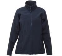 Regatta Womens Ladies Uproar Softshell Wind Resistant Jacket (Navy/Navy) - Size 20 UK