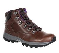 Regatta Ladys Bainsford Mid Walking Boots - Chestnut / Alpine Purple