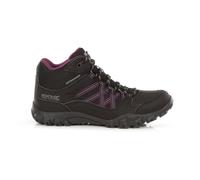 Regatta 'lady Edgepoint' Mid Waterproof Walking Boots In Jet Black Jet Black 3