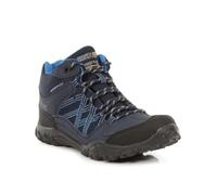 Regatta Edgepoint Waterproof Womens Walking Boots Blue Shoes Offroad Hiking