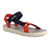 Women's Regatta Womens Lady Vendeavour Walking Sandals - Navy Crayon White - Size: 8 uk