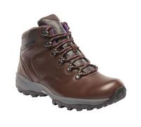 Regatta Ladys Bainsford Mid Walking Boots - Chestnut / Alpine Purple