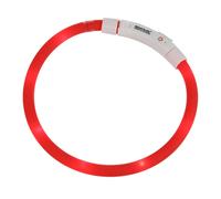 Regatta LED Dog Collar - Red - Red - One Size - 100% Mixed