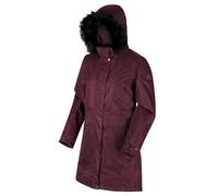 Regatta Lexis Waterproof Breathable Taped Seams Lined Insulated Hooded Jacket - Dark Burgundy, 8