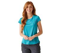 Regatta Limonite VII Women's Quick Dry Short Sleeve T-Shirt, Tahoe Blue, 10