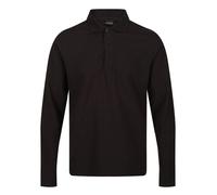 Regatta Long Sleeve Pique Polo Shirt Mens 65/35 Polycotton Casual Workwear Top