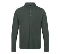 Regatta Long Sleeve Pique Polo Shirt Mens 65/35 Polycotton Casual Workwear Top