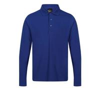 Regatta Long Sleeve Pique Polo Shirt Mens 65/35 Polycotton Casual Workwear Top
