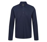 Regatta Long Sleeve Pique Polo Shirt Mens 65/35 Polycotton Casual Workwear Top