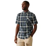 Regatta Men's Loran Short Sleeve Shirt in Navy | Size: Medium Regatta Navy M