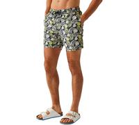 Regatta Loras Mens Swim Shorts - Navy Leaf S Board Shorts