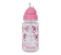 Regatta Luna The Unicorn Straw Tritan 0.35L Water BottleOne Size Sweet Pink RG1