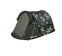 Regatta Malawi Pixelated 2 Person Pop-Up Tent (One Size) (Multicoloured)
