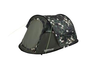 Regatta Malawi Pixelated 2 Person Pop-Up TentOne Size Multicoloured RG11849