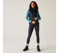 Regatta Women's Baffled Gilet Marizon – Lightweight Insulated – Black/Seal Grey Size 8