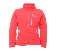 Regatta Marlin Full Zip Kids Fleece Jacket, Bright Blush,14-15 Years