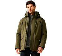 Regatta Mens Marron Waterproof Jacket M Green
