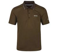 Regatta Maverick V - Men's Quick-Drying Sports Polo T-Shirts/Polos/Vests Camo Green