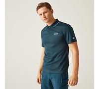 Regatta Mens Maverick V Active Polo Shirt Moonlight Denim, Size: M