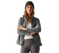 Regatta Women's Fleece Jacket Mayse Full Zip – Lightweight Marl, Soft-Touch, Grey Size 8