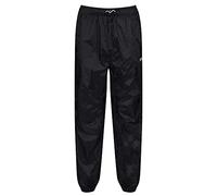 Regatta Men Active Packaway Waterproof and Breathable II Over Trousers - Perfect for Outdoors, Walking, Hiking & Camping Black
