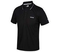 Regatta Men Maverick V' Quick Drying Active T-Shirts/Polos/Vests - Black, 3X-Large