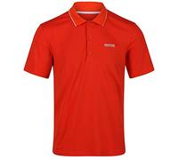 Regatta Men Maverick V' Quick Drying Active T-Shirts/Polos/Vests - Burnt Salmon, Medium