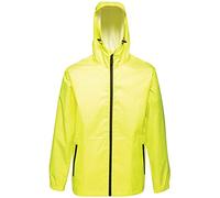 Regatta Men Professional Pro Packaway Waterproof & Breathable Windproof Shell Jacket - Fluro Yellow, Small